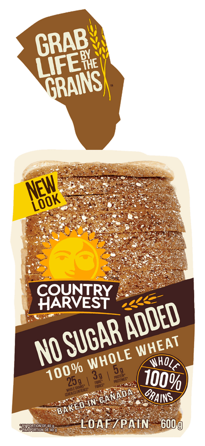 COUNTRY HARVEST Whole Wheat Loaf 600g