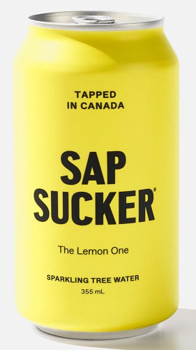 Sap Sucker The Lemon One Sparkling Tree Water, 355 mL