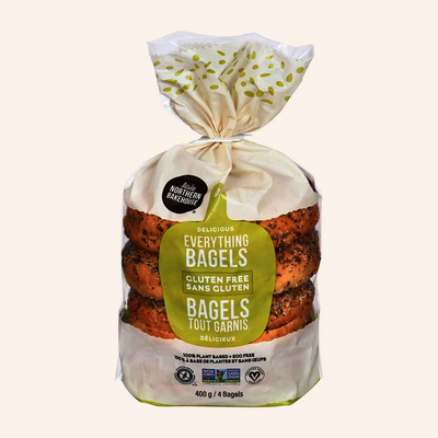 Little Northern Bakehouse Gluten Free Everything Bagels, 400 g