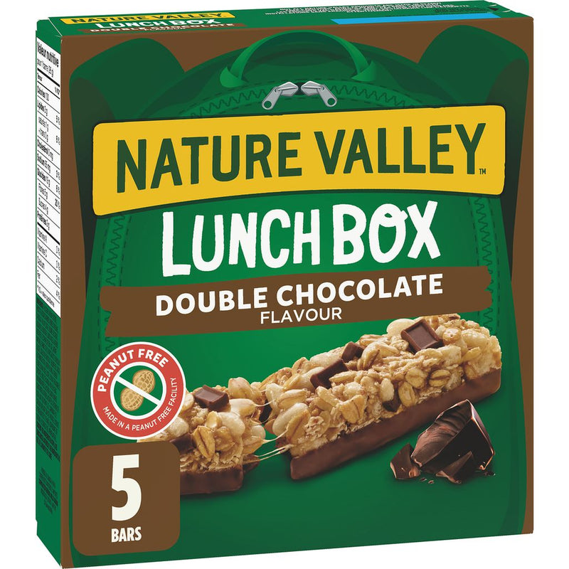 Nature Valley Lunch Box Double Chocolate Bars, 5 ct