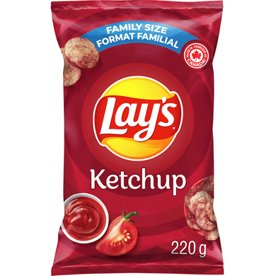 LAYS KETCHUP 220G 290 g