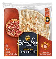 STONEFIRE PIZZA CRUST 4PK 460 g