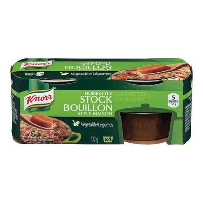 KNORR Homestyle Vegetable Stock 132g 4 Pack