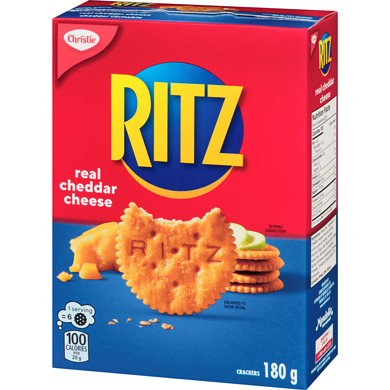 RITZ CRACKERS REAL CHEDDAR 180 180 G