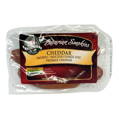 GRIMM'S Cheddar Smokies 450g