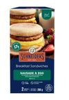 BREAKFAST SAND SAUSAGE/EGG 288 g