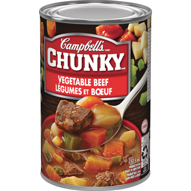 CAMPBELLS CHUNKY VEGETABLE BEE 540 ml