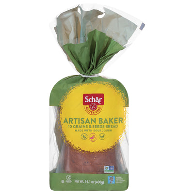Schär Gluten Free Artisan Baker 10 Grains & Seeds Bread, 391 g