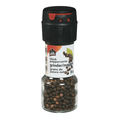 CLUB HOUSE Black Peppercorns Grinder 35g