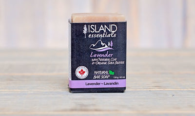 Island Essentials Lavender Bar Soap, 128 g