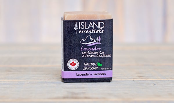 Island Essentials Lavender Bar Soap, 128 g