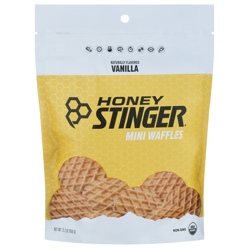 Honey Stinger Vanilla Mini Waffles, 150 g