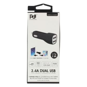 PDI Dual USB Car Charger