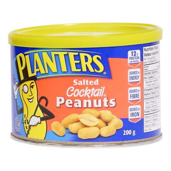 PLANTERS Salted Cocktail Peanuts 200g