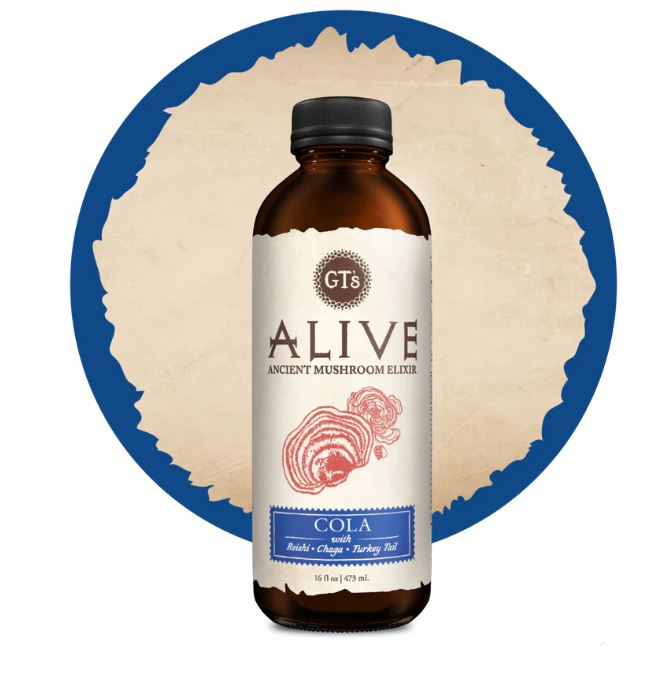 GT's Alive Ancient Mushroom Elixir Cola, 473 mL, 473 mL