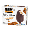 So Delicious Dipped Salted Caramel Non Dairy Bars, 4 ct