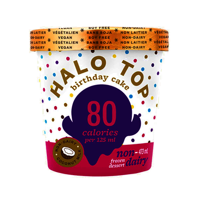Halo Top Birthday Cake Frozen Dessert, 1 ct
