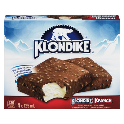 Klondike Krunch Ice Cream Bars, 4 ct
