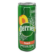 PERRIER PEACH SLIM CAN 330 ml