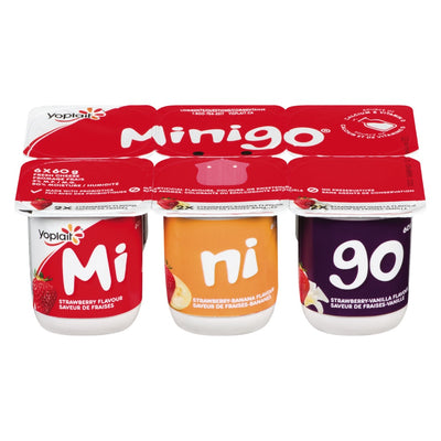 Yoplait Minigo Fresh Cheese, 60 g, 6 ct