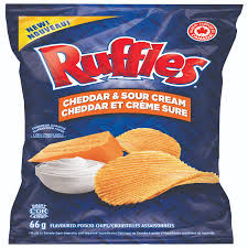 RUFFLES CHEDDAR & SOUR CREAM 200 g