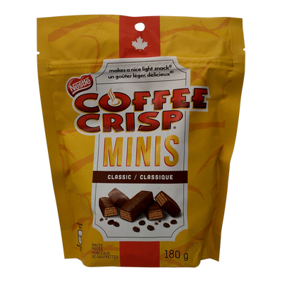 NESTLE Classic Minis Coffee Crisp 180g