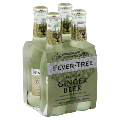 Fever-Tree Premium Natural Mixers Ginger Beer, 355 mL, 4 ct