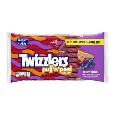 TWIZZLERS Pull'n'peel Candy 340g