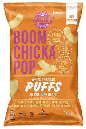 ANGIES BCP WHITE CHEDDER PUFFS 170 g