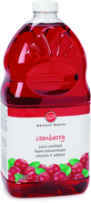 WESTERN FAMILY Cranberry Juice Cocktail from Concentrate 1.89L
