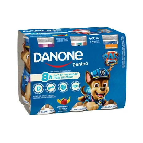 DANONE DRINKABLE YOGURT MULTI 93ML X 6