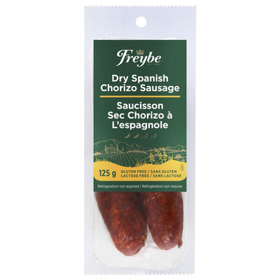 Freybe Dry Spanish Chorizo Sausage, 125 g