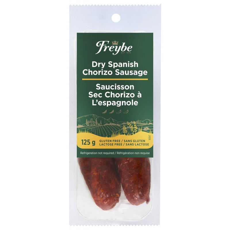 Freybe Dry Spanish Chorizo Sausage, 125 g