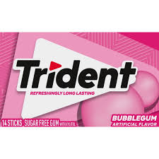 TRIDENT BUBBLEGUM 14 pcs