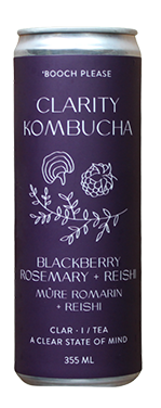 CLARITY KOMBUCHA BLACKBERRY 355 ml