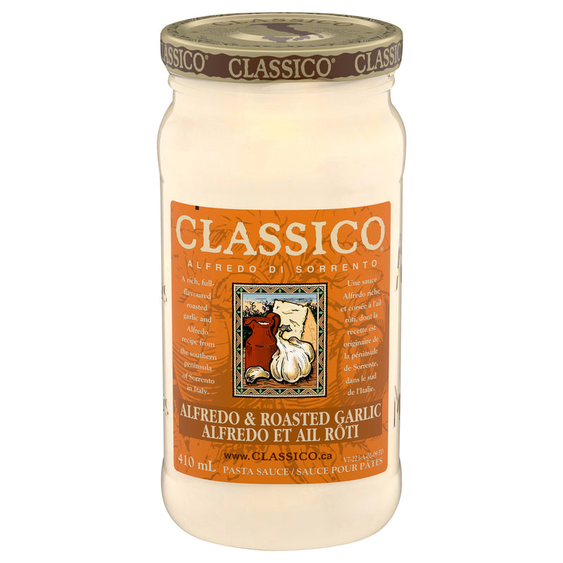 CLASSICO Alfredo & Roasted Garlic Pasta Sauce 410ml