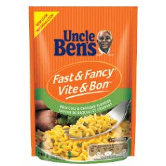 UNCLE BENS F&F BROCCOLI & CHED 165 G