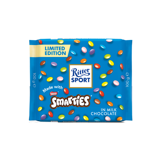 Ritter Sport Milk Chocolate Smarties, 100 g