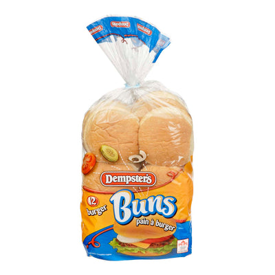 Dempster's Hamburger Buns, 12 ct