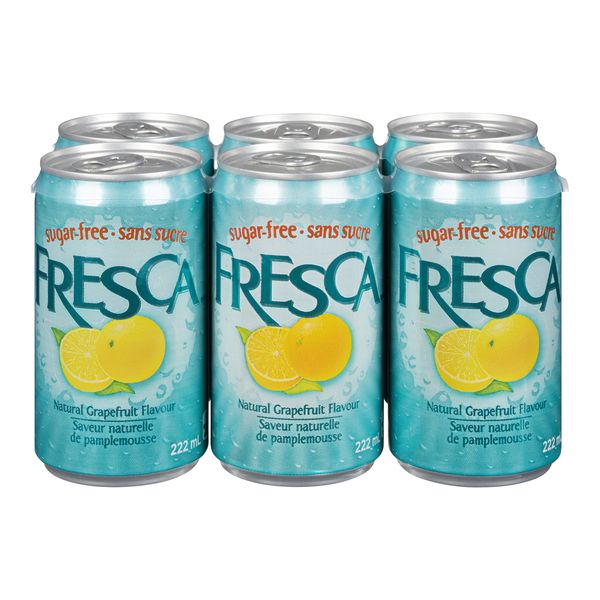 FRESCA Grapefruit 222ml 6 Pack