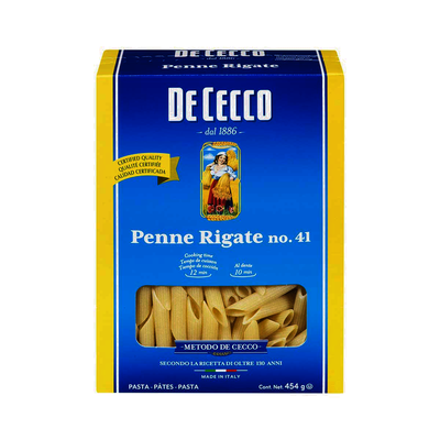 DeCecco Penne Rigate, 454 g