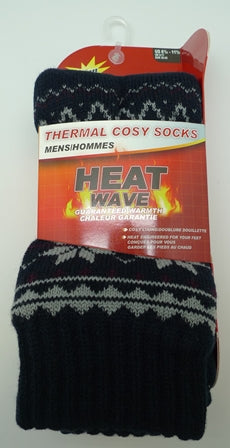 HEAT WAVE Men's Thermal Socks