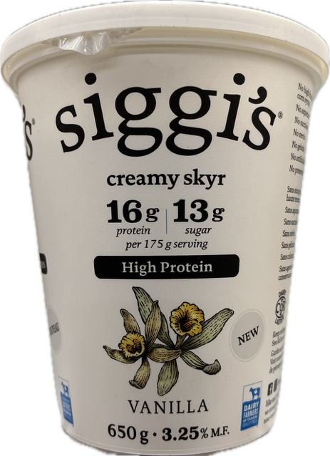 SIGGI'S SKYR VANILLA 650G