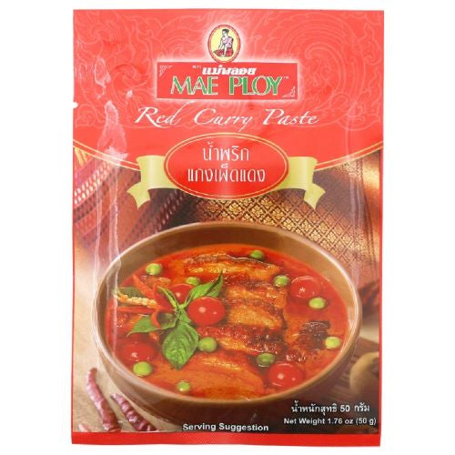 Mae Ploy Red Curry Paste, 1.76 g
