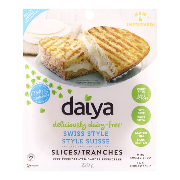 DAIYA Swiss Style Dairy-Free Cheese 220g
