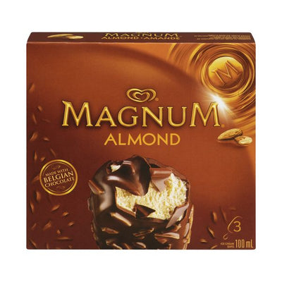 MAGNUM Almond Ice Cream Multipack 3 x 100ml