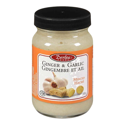 Derlea Ginger & Garlic Minced, 120 g