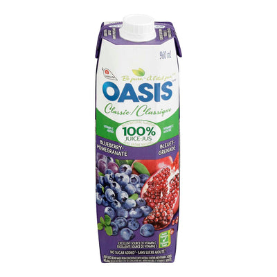 Oasis Blueberry Pomegranate 100% Juice, 960 mL