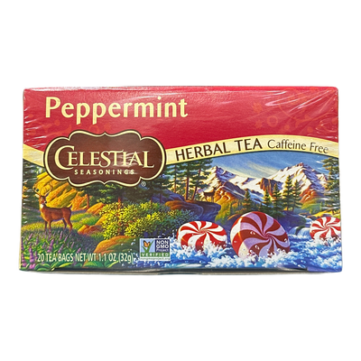 CELESTIAL Seasoning Peppermint Herbal Tea 32g