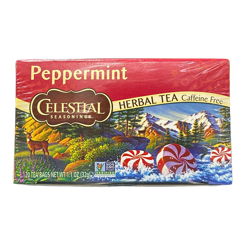 CELESTIAL Seasoning Peppermint Herbal Tea 32g